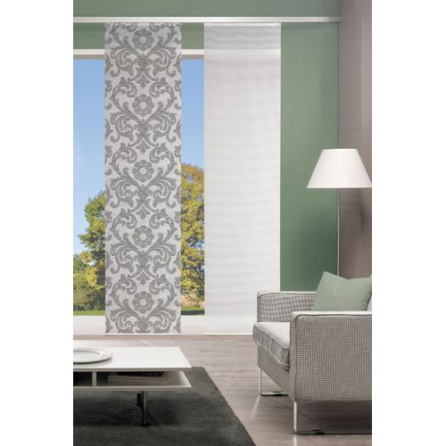4056751381079 - Schiebegardine VISION S ORNAMIA Gr 1 grau B60cm H260cm Polyester Gardinen HxB 260x60 BAMBUS OPTIK 4056751381079 - Schiebegardine VISION S ORNAMIA Gr 1 grau B60cm H260cm Polyester Gardinen HxB 260x60 BAMBUS OPTIK
