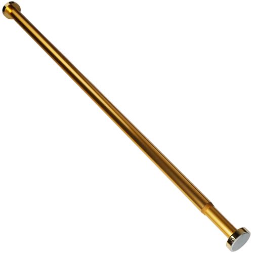 4251599516625 - Klemmstange SANILO Gardinenstangen Gr L 120 cm - 220 cm Ø 28 mm goldfarben Gardinenstangen ohne Bohren ausziehbar für Duschvorhänge Duschvorhangstange der Länge 120-220cm 4251599516625 - Klemmstange SANILO Gardinenstangen Gr L 120 cm - 220 cm Ø 28 mm goldfarben Gardinenstangen ohne Bohren ausziehbar für Duschvorhänge Duschvorhangstange der Länge 120-220cm