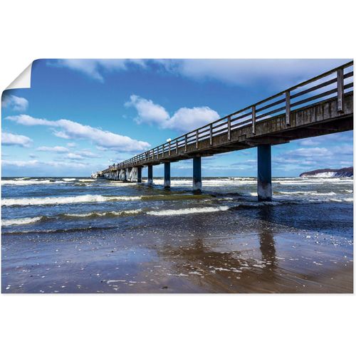 4062144672372 - Wandbild ARTLAND Die Seebrücke in Zingst im Winter Bilder Gr B H 90 cm x 60 cm Poster Brücken Querformat 1 St blau Kunstdrucke als Alubild Leinwandbild Wandaufkleber oder Poster in versch Größen 4062144672372 - Wandbild ARTLAND Die Seebrücke in Zingst im Winter Bilder Gr B H 90 cm x 60 cm Poster Brücken Querformat 1 St blau Kunstdrucke als Alubild Leinwandbild Wandaufkleber oder Poster in versch Größen