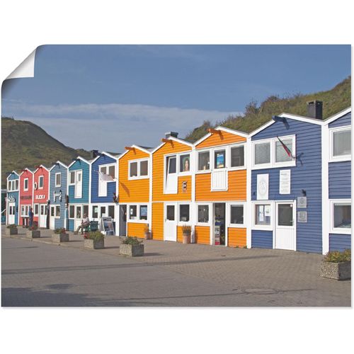 4055327510370 - Wandbild ARTLAND Bunte Buden auf Helgoland Bilder Gr B H 60 cm x 45 cm Poster Gebäude 1 St bunt Bild Kunstdruck Poster Bilder als Leinwandbild Wandaufkleber oder in versch Größen 4055327510370 - Wandbild ARTLAND Bunte Buden auf Helgoland Bilder Gr B H 60 cm x 45 cm Poster Gebäude 1 St bunt Bild Kunstdruck Poster Bilder als Leinwandbild Wandaufkleber oder in versch Größen
