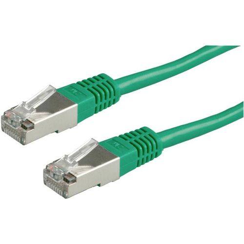 7611990177400 - 21991323 RJ45 Netzwerkkabel Patchkabel cat 6 s ftp 050 m Grün 1 St - Value