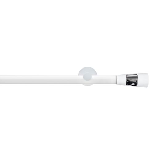 9002777357333 - Gardinenstange GARESA WHITE Gardinenstangen Gr L 470 cm Ø 20 mm 1 St 1 läufig weiß Gardinenstangen nach Maß Vorhanggarnitur Innenlauf verlängerbar Wandmont Endknopf 2-färbig 9002777357333 - Gardinenstange GARESA WHITE Gardinenstangen Gr L 470 cm Ø 20 mm 1 St 1 läufig weiß Gardinenstangen nach Maß Vorhanggarnitur Innenlauf verlängerbar Wandmont Endknopf 2-färbig