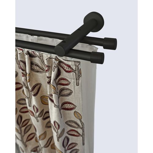 9002777285230 - Gardinenstange GARESA KEA schwarz Gardinenstangen Kinder L 570cm Ø 20mm 2 läufig Aluminium Holz Kunststoff Vorhanggarnitur einfache Montage verlängerbar Wandmontage Kappe L570cm 9002777285230 - Gardinenstange GARESA KEA schwarz Gardinenstangen Kinder L 570cm Ø 20mm 2 läufig Aluminium Holz Kunststoff Vorhanggarnitur einfache Montage verlängerbar Wandmontage Kappe L570cm