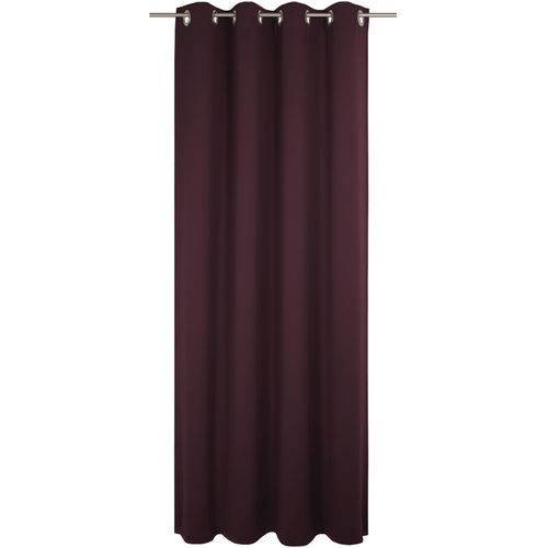 4004567503987 - Vorhang WIRTH Newbury Gardinen Gr 335 cm Ösen 130 cm lila (aubergine) Ösen nach Maß