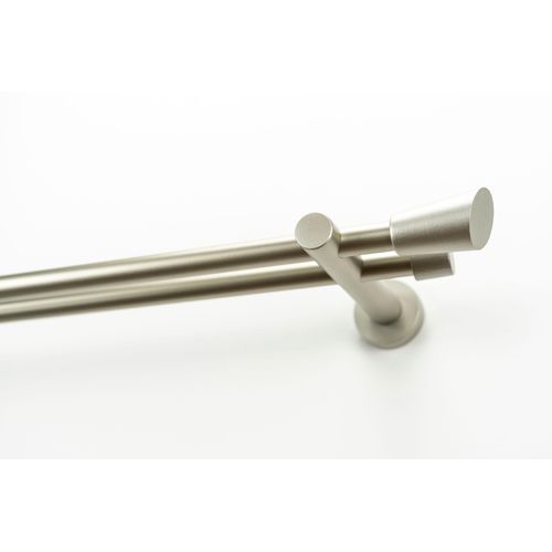 9002777206495 - Gardinenstange GARESA MOLIS Gardinenstangen Gr L 290 cm Ø 20 mm 2 läufig silberfarben (mattchromfarben) Kinder Gardinenstangen für Vorhanggarnitur verlängerbar Wandmontage Keil ohne Ringe 9002777206495 - Gardinenstange GARESA MOLIS Gardinenstangen Gr L 290 cm Ø 20 mm 2 läufig silberfarben (mattchromfarben) Kinder Gardinenstangen für Vorhanggarnitur verlängerbar Wandmontage Keil ohne Ringe