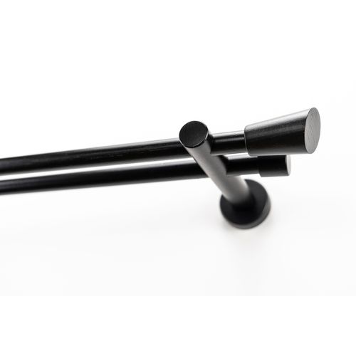 9002777208550 - Gardinenstange GARESA MOLIS Gardinenstangen Gr L 350 cm Ø 20 mm 2 läufig schwarz Kinder Gardinenstangen für Vorhanggarnitur verlängerbar Wandmontage Keil ohne Ringe 9002777208550 - Gardinenstange GARESA MOLIS Gardinenstangen Gr L 350 cm Ø 20 mm 2 läufig schwarz Kinder Gardinenstangen für Vorhanggarnitur verlängerbar Wandmontage Keil ohne Ringe