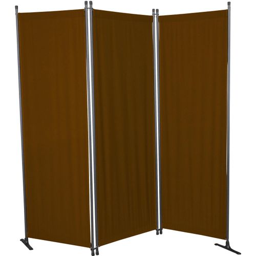 4021093046917 - Paravent ANGERER FREIZEITMÖBEL Stellwände Gr B H 170 cm x 165 cm braun (mocca) Paravents Stellwände (BH) ca 170x165 cm