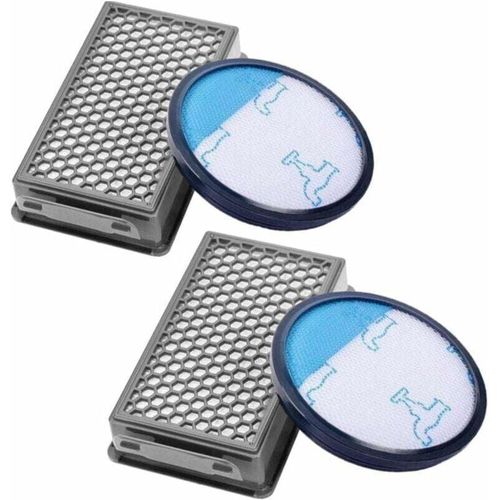 7891265957559 - 2 Filter-Set für Rowenta Staubsauger RO3731EA RO3753EA RO3786EA Ersatzfilterzubehör Alternative zu ZR005901 OKWISH