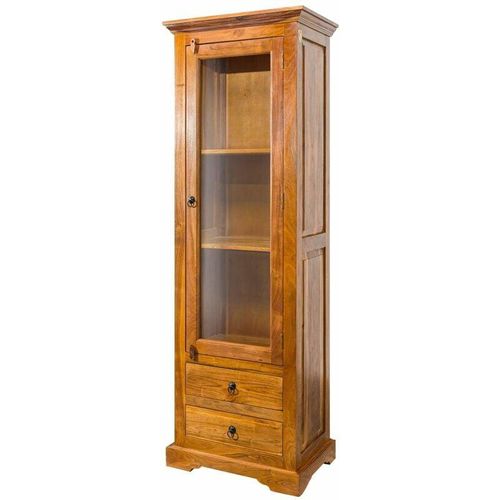 4251213517892 - Vitrine Akazie 65x44x191 honig lackiert OXFORD 0432 - hellbraun