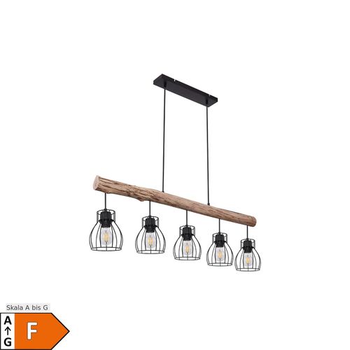 9007371571055 - RGB LED Hängeleuchte Käfig Design Holz L 100 cm MINA 9007371571055 - RGB LED Hängeleuchte Käfig Design Holz L 100 cm MINA
