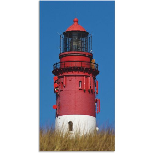 4058661446886 - Wandbild ARTLAND Amrumer Leuchtturm Bilder Gr B H 20 cm x 40 cm Alu-Dibond-Druck Gebäude 1 St bunt Kunstdrucke Bilder als Alubild Leinwandbild Wandaufkleber oder Poster in versch Größen