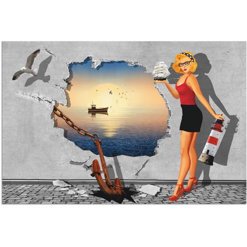4058661166098 - Wandbild ARTLAND Die Liebe zum Maritimen Bilder Gr B H 60 cm x 40 cm Alu-Dibond-Druck Frau 1 St bunt Bild Kunstdruck Kunstdrucke Bilder als Alubild Leinwandbild Wandaufkleber oder Poster in versch Größen 4058661166098 - Wandbild ARTLAND Die Liebe zum Maritimen Bilder Gr B H 60 cm x 40 cm Alu-Dibond-Druck Frau 1 St bunt Bild Kunstdruck Kunstdrucke Bilder als Alubild Leinwandbild Wandaufkleber oder Poster in versch Größen