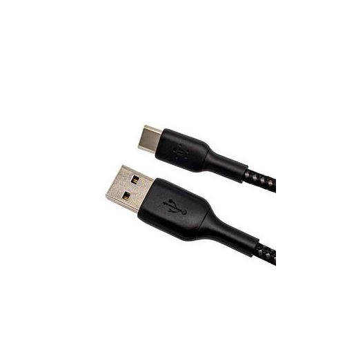 0745883788583 - schwarz  CAB002bt2MBK USB-C USB-A Kabel      2m ummantelt schwarz  CAB002bt2MBK CAB002bt2MBK 0745883788583