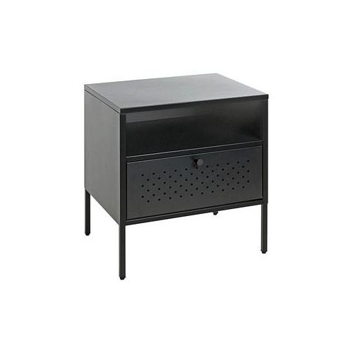 4001070525499 - Konsole Nachttisch Metall schwarz 450 x 350 x 500 cm 4001070525499 HAKU Möbel