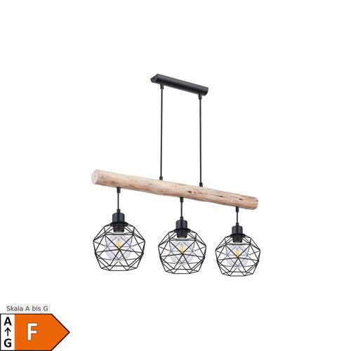 9007371565740 - RGB LED Hängeleuchte Holz Gitter Design L 76 cm 9007371565740 - RGB LED Hängeleuchte Holz Gitter Design L 76 cm