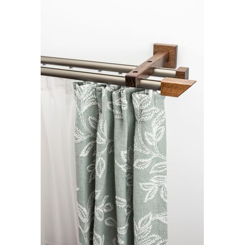 9002777397148 - Gardinenschiene GARESA Cubus Quadros Innenlauf Gardinenstangen Gr L 590 cm 1 St 2 läufig braun (chromfarben nussbaum) Gardinenschienen Innenlauf-Vorhanggarnitur verlängerbar Holz-Aluminium 9002777397148 - Gardinenschiene GARESA Cubus Quadros Innenlauf Gardinenstangen Gr L 590 cm 1 St 2 läufig braun (chromfarben nussbaum) Gardinenschienen Innenlauf-Vorhanggarnitur verlängerbar Holz-Aluminium