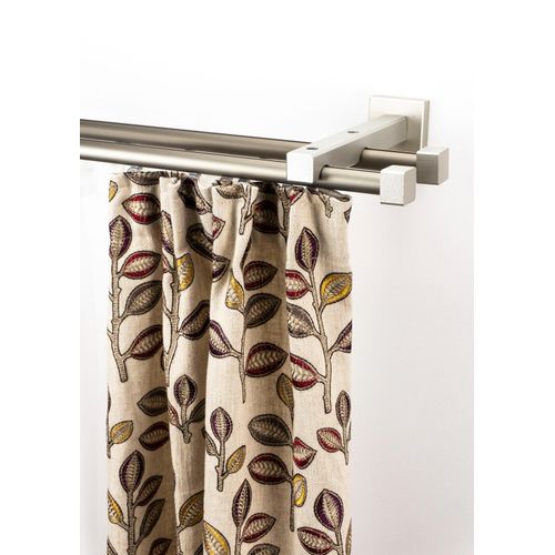 9002777404006 - Gardinenschiene GARESA Cubus Quad Innenlauf Gardinenstangen Gr L 310 cm 1 St 2 läufig grau (chromfarben) Gardinenschienen Innenlauf-Vorhanggarnitur verlängerbar Holz-Aluminium 9002777404006 - Gardinenschiene GARESA Cubus Quad Innenlauf Gardinenstangen Gr L 310 cm 1 St 2 läufig grau (chromfarben) Gardinenschienen Innenlauf-Vorhanggarnitur verlängerbar Holz-Aluminium