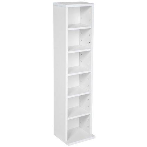 4260435992011 - tectake® CD DVD Regal in Holzoptik höhenverstellbare und herausnehmbare Zwischenböden 90 x 21 x 20 cm 4260435992011 - tectake® CD DVD Regal in Holzoptik höhenverstellbare und herausnehmbare Zwischenböden 90 x 21 x 20 cm