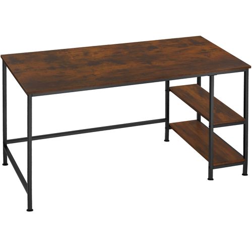 4061173209061 - tectake® Computer-Schreibtisch Industrial Style Seitenregal mit 2 Ablagefächern 120 x 60 x 755 cm 4061173209061 - tectake® Computer-Schreibtisch Industrial Style Seitenregal mit 2 Ablagefächern 120 x 60 x 755 cm