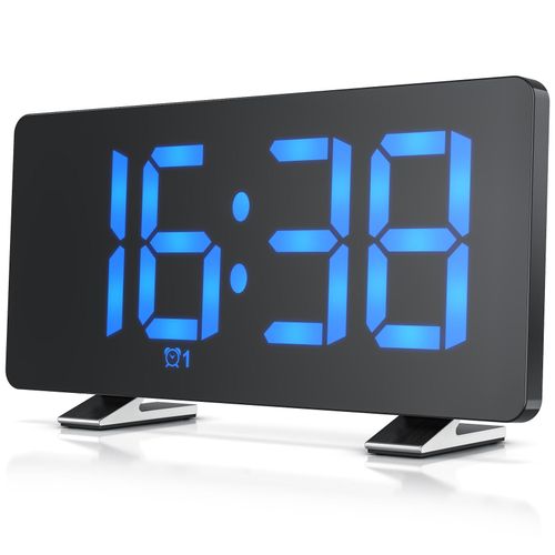 4062861057261 - Radiowecker Digitaler Radio Wecker mit Autodimmer Snooze 15 FM Radiospeicher