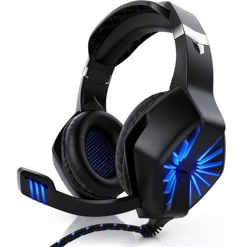 4061474029221 - CSL Gaming-Headset GHS-102 mit Mikrofon USB Kopfhörer für Windows Mac Linux  PS4 PS4 Pro