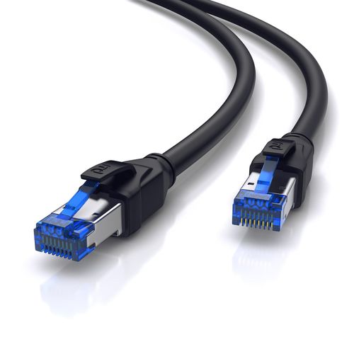 4062861010532 - Primewire Patchkabel CAT 8 mit Baumwollummantelung - Gigabit Ethernet LAN Kabel - 40 Gbit s - S FTP PIMF Schirmung - Netzwerkkabel - 25m 4062861010532 - Primewire Patchkabel CAT 8 mit Baumwollummantelung - Gigabit Ethernet LAN Kabel - 40 Gbit s - S FTP PIMF Schirmung - Netzwerkkabel - 25m