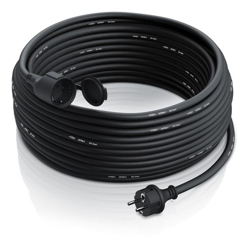 4062861011249 - Schutzkontakt Verlängerungskabel für Outdoor 3500 W Strom Kabel für den Außenbereich IP44 - 40m 4062861011249 - Schutzkontakt Verlängerungskabel für Outdoor 3500 W Strom Kabel für den Außenbereich IP44 - 40m