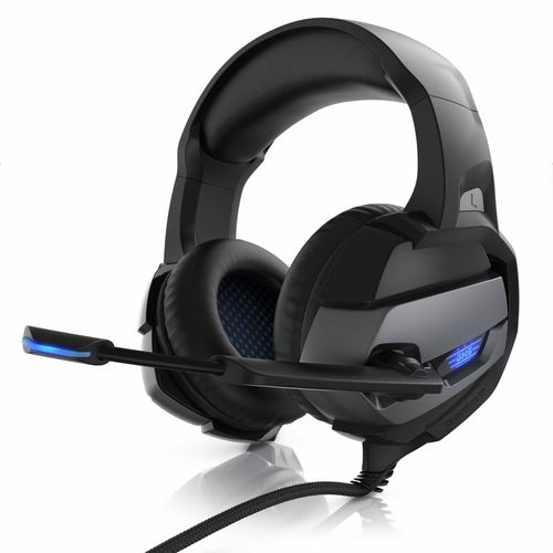 4061474007496 - CSL USB Gaming Headset GHS - 201 mit Mikrofon Kopfhörer für Windows Mac PS3 PS4 PS4 Pro