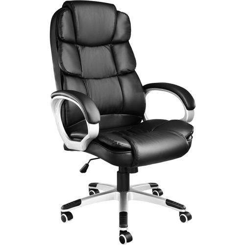 4061173042101 - tectake® Bürostuhl 360° drehbar und stufenlos höhenverstellbar doppelte Polsterung mit Kunstlederbezug einstellbare Wippfunktion 4061173042101 - tectake® Bürostuhl 360° drehbar und stufenlos höhenverstellbar doppelte Polsterung mit Kunstlederbezug einstellbare Wippfunktion