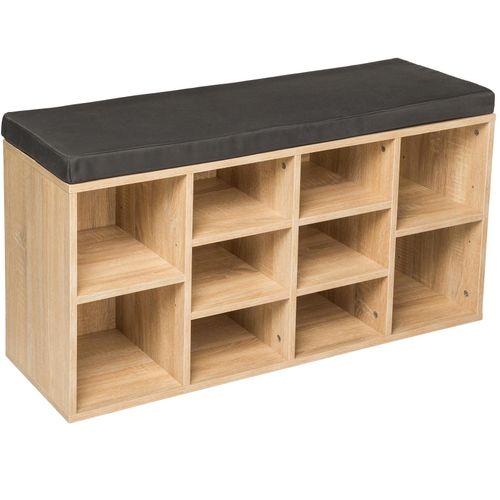 4260473662471 - tectake® Schuhschrank für 10 Paar Schuhe 2 verstellbare Zwischenböden 1035 x 48 x 30 cm 4260473662471 - tectake® Schuhschrank für 10 Paar Schuhe 2 verstellbare Zwischenböden 1035 x 48 x 30 cm