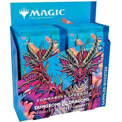 5010994132873 - Wizards of the Coast Sammelkarten Magic The Gathering - Commander Legends Schlacht um Baldurs Gate Sammler Booster Display deutsch