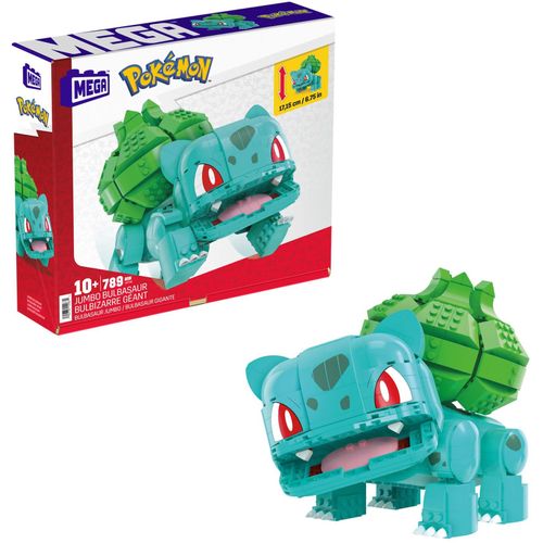 0194735149674 - MEGA Pokémon Jumbo Bisasam bewegliches Bauset Bausteine beweglich Sammler