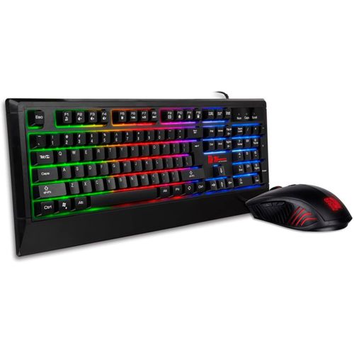 4711246874503 - Tt eSPORTS Challenger Combo RGB - Tastatur & Maus Set - Deutsch - Schwarz