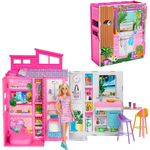 0194735178308 - Barbie Ferienhaus Puppe und Spielset Kulisse 0194735178308 - Barbie Ferienhaus Puppe und Spielset Kulisse