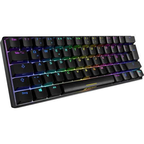 4044951033751 - SKILLER SGK50 S4 - keyboard - QWERTZ - German - black - Tastaturen - Deutsch - Schwarz