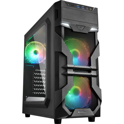 4044951026869 - VG7-W RGB - mid tower - ATX - Gehäuse - Miditower - Schwarz 4044951026869 - VG7-W RGB - mid tower - ATX - Gehäuse - Miditower - Schwarz