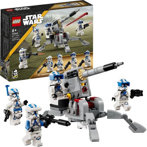 5702017421292 - Konstruktionsspiel Star Wars 75345 Fighting Pack of the Troopers Clone of the 501st Legion 5702017421292 - Konstruktionsspiel Star Wars 75345 Fighting Pack of the Troopers Clone of the 501st Legion