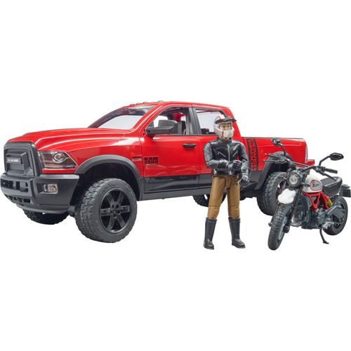 4001702025021 - RAM 2500 Power Wagon mit Ducati Desert Sled 02502 Spielzeugauto 4001702025021 bruder 4001702025021 - RAM 2500 Power Wagon mit Ducati Desert Sled 02502 Spielzeugauto 4001702025021 bruder
