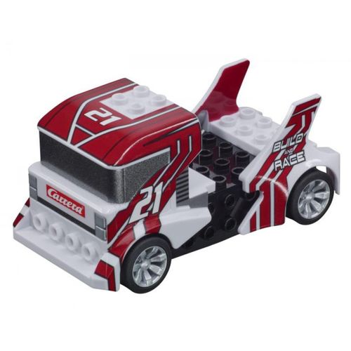 4007486641914 - CARRERA GO!!! - Build 
 Race - Race Truck white