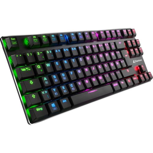 4044951021512 - PureWriter TKL RGB - Kailh Red - UK - Gaming Tastaturen - ohne Numpad - Englisch - UK - Schwarz