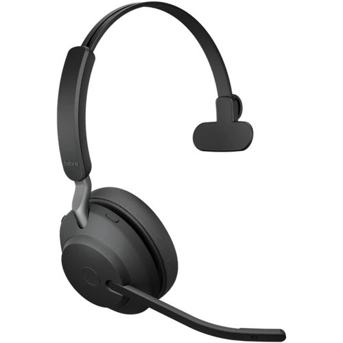 5706991022964 - Evolve2 65 monaural Telefon Over Ear Headset Bluetooth® Mono Schwarz Lautstärkeregelung Batterieladeanzeige Mikrofon-Stummschaltung 5706991022964 - Evolve2 65 monaural Telefon Over Ear Headset Bluetooth® Mono Schwarz Lautstärkeregelung Batterieladeanzeige Mikrofon-Stummschaltung