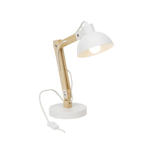4004353292231 - Lampe Moda Tischleuchte weiß 1x A60 E27 25W geeignet für Normallampen (nicht enthalten) Mit Schnurzwischenschalter - weiß - Brilliant 4004353292231 - Lampe Moda Tischleuchte weiß 1x A60 E27 25W geeignet für Normallampen (nicht enthalten) Mit Schnurzwischenschalter - weiß - Brilliant