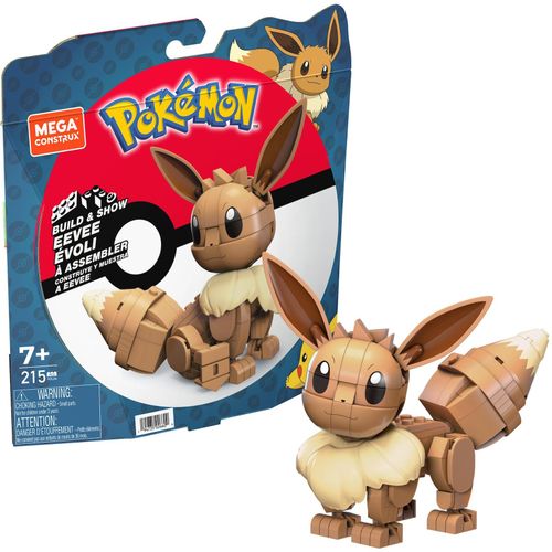 0194735026609 - Mega Construx HDL84 Pokémon Evoli Bausatz 0194735026609 Mattel GAMES