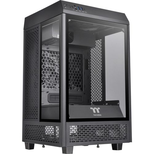 4713227525756 - CA-1R3-00S1WN-00 Mini-Tower PC-Gehäuse Schwarz LCS Kompatibel Seitenfenster Für AIO Wasserkühlung geeignet 2 vorinstallierte Lüfter