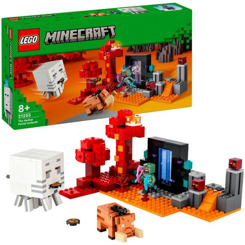 5702017583310 - Construction set Minecraft 21255 The Nether Portal Ambush Multicolour 352 Pieces