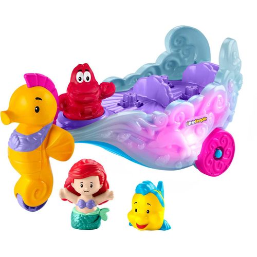 0194735134915 - Little People Disney Prinzessin Ariel Sea Carriage Spielfigur