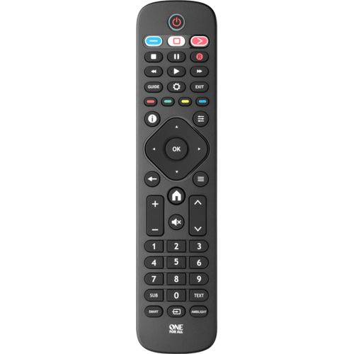 8716184072727 - ONE FOR ALL Fernbedienung Philips TV-Ersatzfernbedienung 8716184072727 - ONE FOR ALL Fernbedienung Philips TV-Ersatzfernbedienung