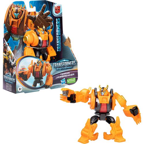 5010996209177 - Transformers EarthSpark Warrior-Klasse Terran Jawbreaker Spielfigur