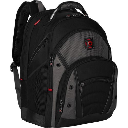 7613329007938 - 10 cm Laptop Rucksack schwarz grau Taschen & Hüllen - Laptop   Notebook Synergy 16  bis 3810 cm Laptop Rucksack schwarz grau 600635 76133290