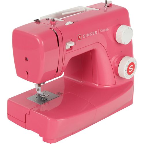 7393033096113 - SINGER Nähmaschine Simple 3223R Nähmaschinen 23 Stiche rot Coverlock-Nähmaschinen Nähmaschinen